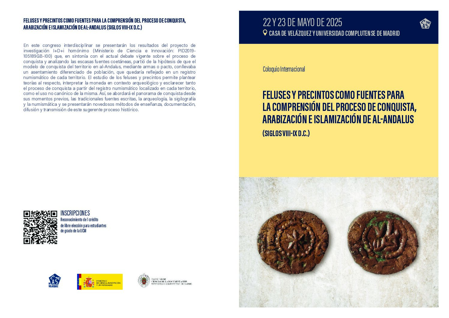 programa congreso Feluses y precintos conquista a Andalus